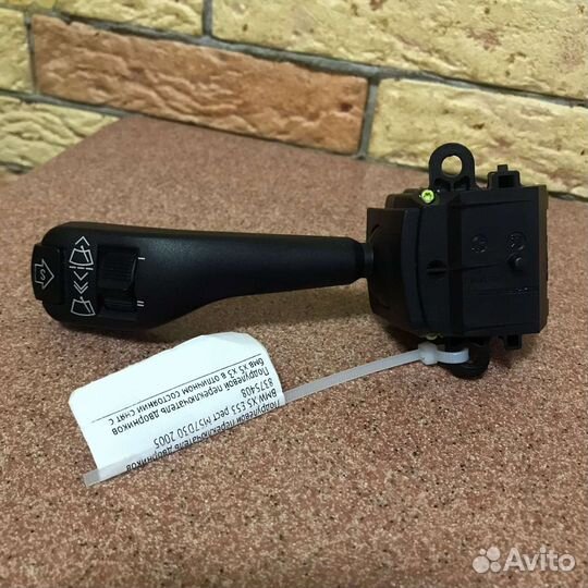 Подрулевой переключатель дворников бмв Х5,Х3