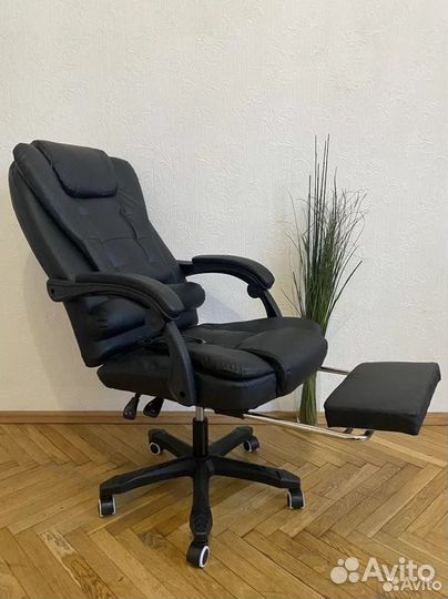 Компьютерное игровое кресло геймерское с массажем