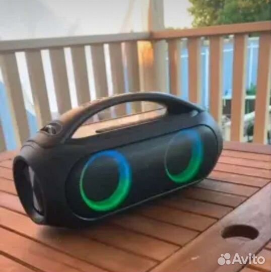 Портативная блютуз колонка новая