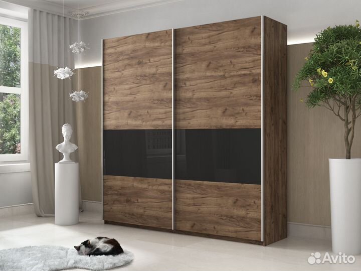 Шкаф купе Прайм Широкий 2-х дверный от производите