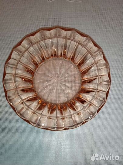 Розетка для варенья марганцевое стекло