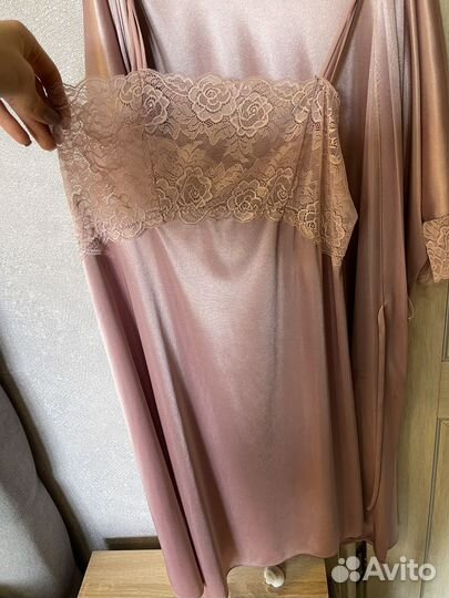 Пеньюар с халатом