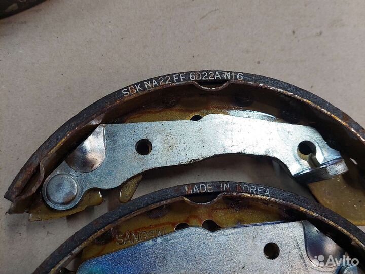 Колодки ручного тормоза Hyundai Accent 2