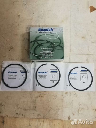 Кольца поршневые 92,5 газ, УАЗ, паз, Buzuluk м/к-т