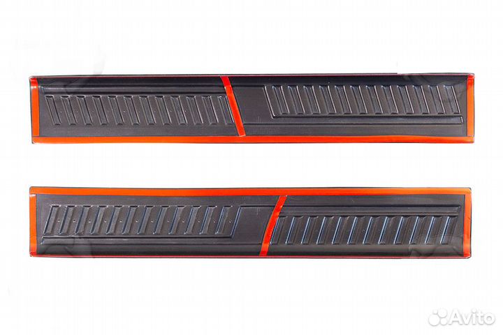 Накладки на пороги Ford Transit (14+) RA