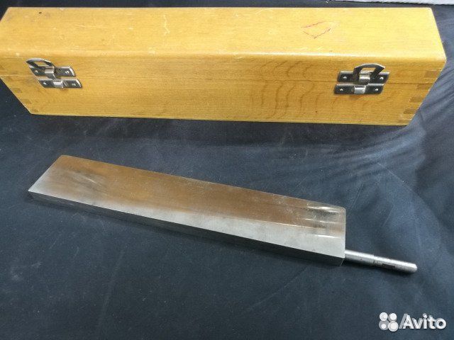 Нож для микротома C.reichert austria 2 24см футля