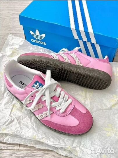 Кроссовки Adidas Samba OG Pink Mist