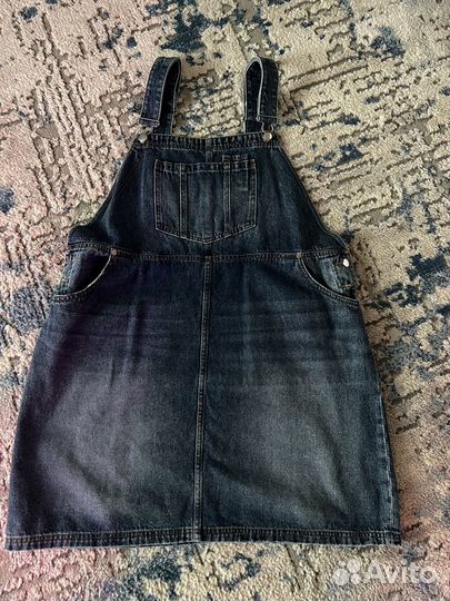 Джинсовый сарафан H&M xl