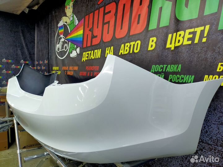 Бампер задний Skoda Rapid Шкода Рапид 2012