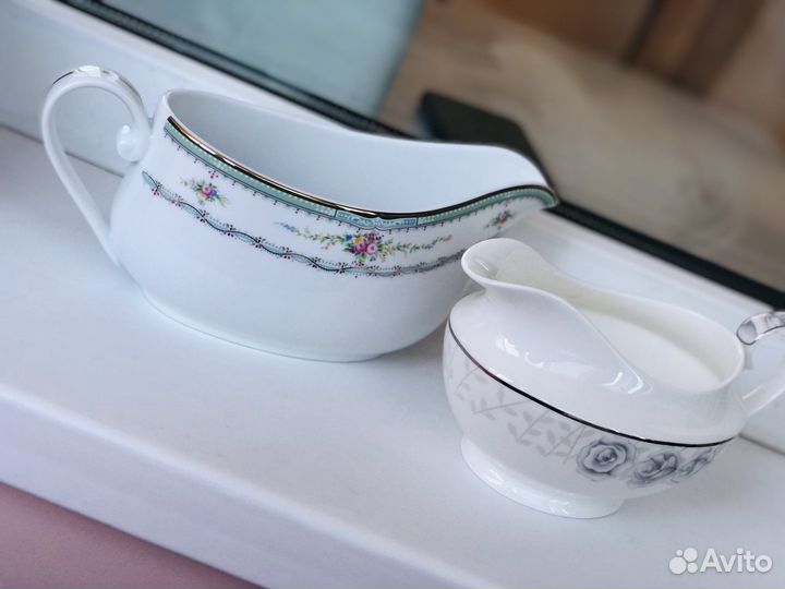 Новый молочник (сливочник), соусник