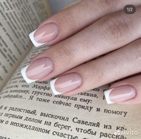 Наращивание ногтей коррекция укрепление гелем