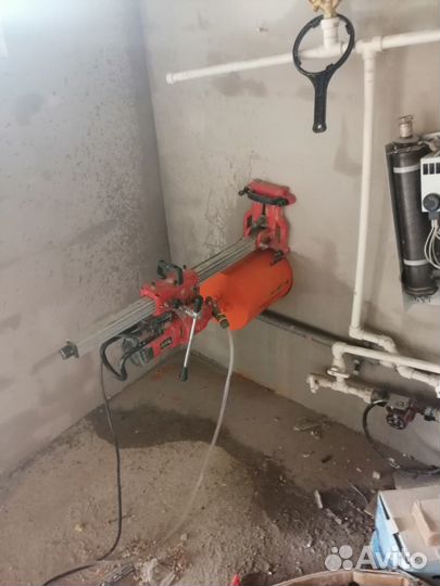 Алмазное бурение отверстий