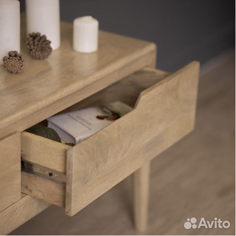 Консоль из массива, сольвейг 3 ящика