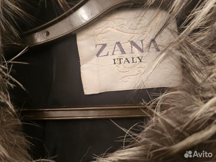 Полушубок чернобурка 40-42 размер