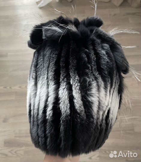 Шапка женская из натурального меха