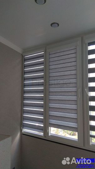 Жалюзи, рулонные шторы День Ночь