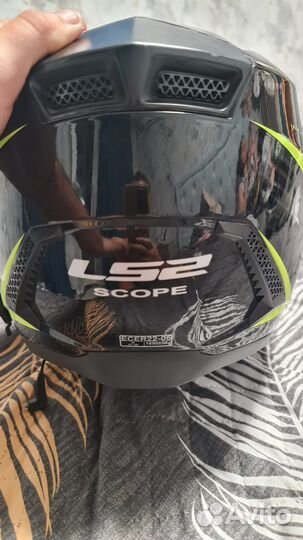 Шлем модуляр ls2
