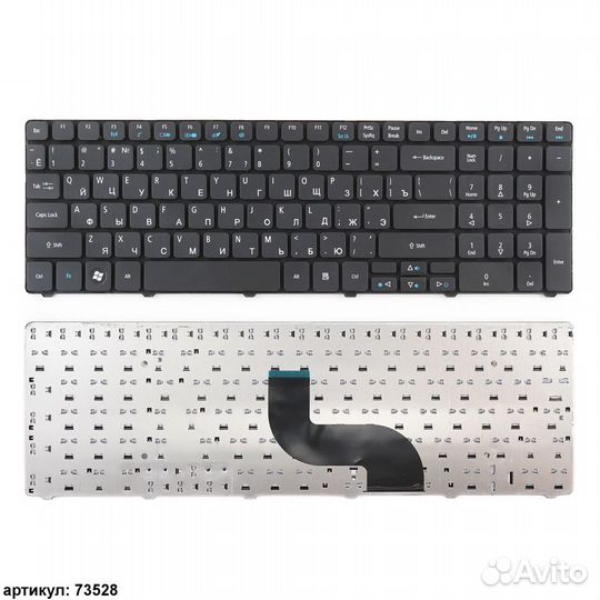 Клавиатура для ноутбука Acer 5810T, 5410T, 5820TG