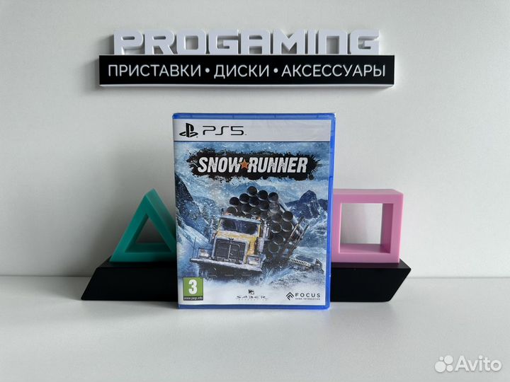 Snow runner новый диск для Sony PS5