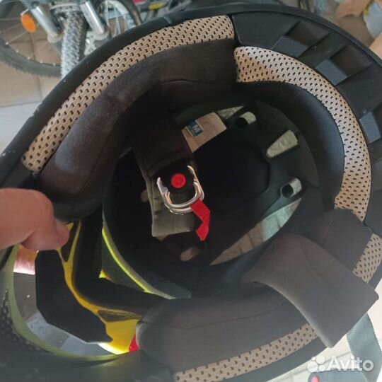 Мото шлем кроссовый