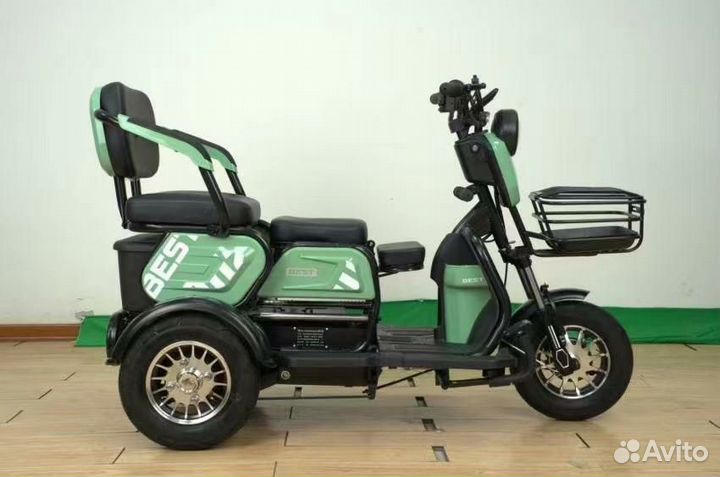 Электрический велосипед трицикл новый мощный
