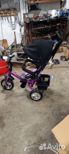 Трёхколёсный велосипед коляска