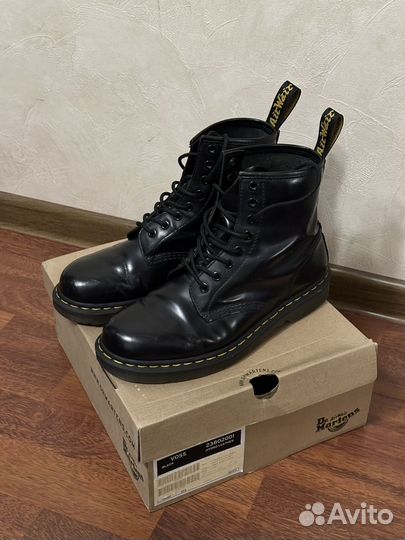 Dr martens voss черные ботинки 41