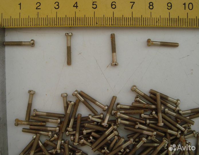 Винты М2 - М6, гост 1491-80, 17473-80, 17475-80