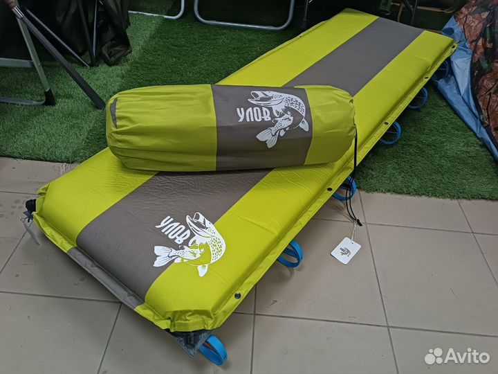 Самонадувающийся коврик, толщина 8см