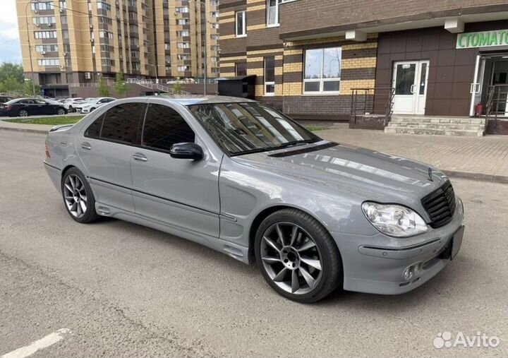 Mercedes-Benz S-класс 4.3 AT, 2002, 505 555 км