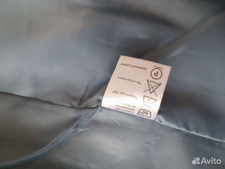 Пиджак женский голубой в клетку 44-46