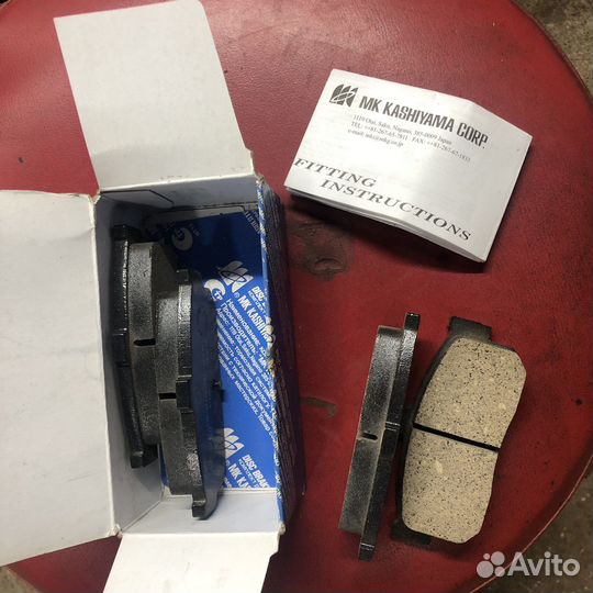 Колодки тормозные задние Nissan D1185