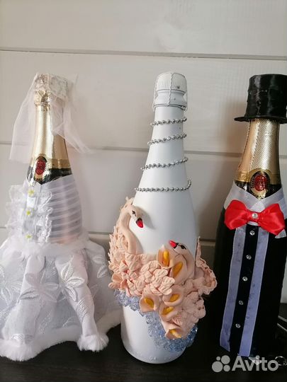 Декупаж бутылок