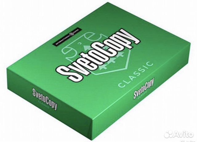 Бумага a4 svetocopy classic белоснежная