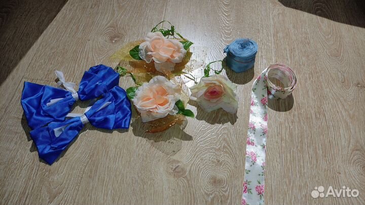 Свадебные украшения на машину