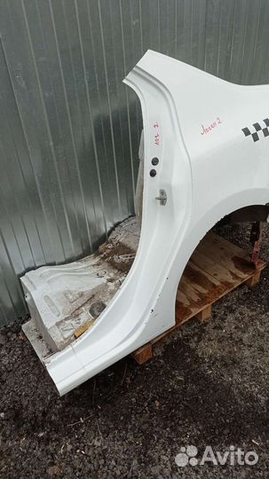 Заднее левое крыло Renault Logan 2