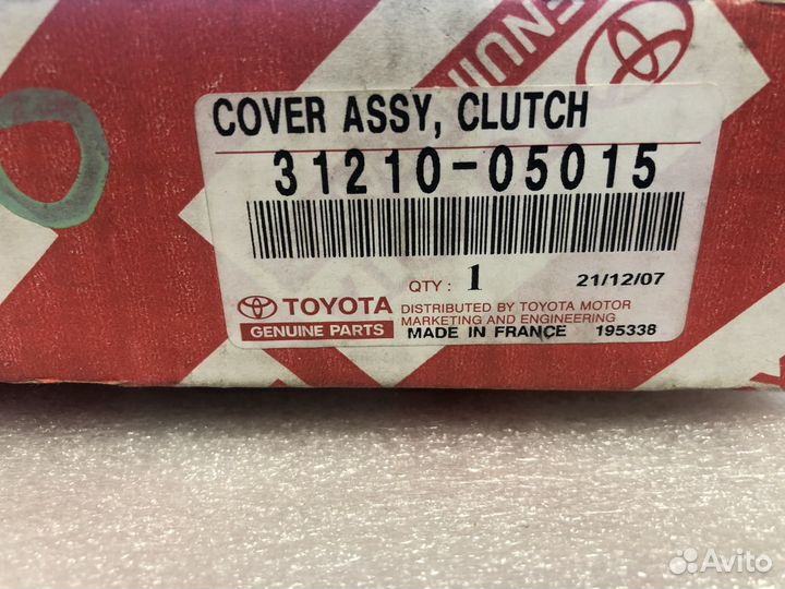 Корзина сцепления toyota 3121005015