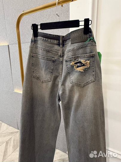 Джинсы багги