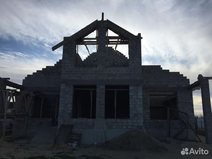 Кладка блоков