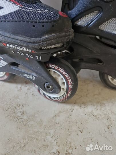 Ролики rollerblade детские раздвижные 28 32