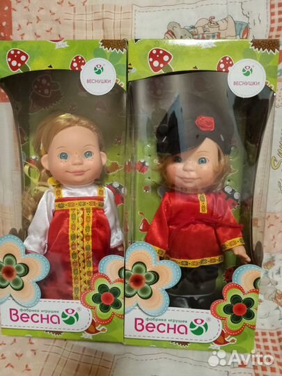 Куклы Весна пара русские