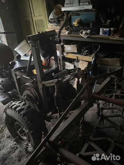 Садовый мини трактор