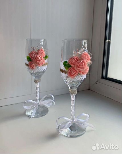 Бокалы ручной работы