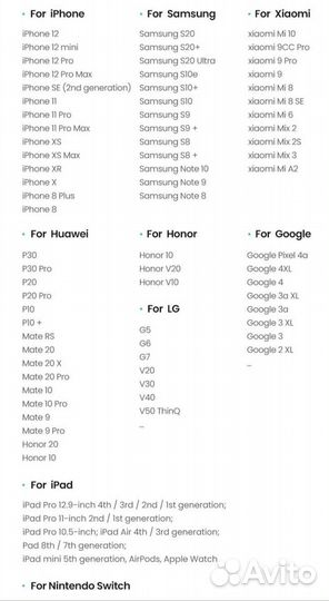 Новое зарядное устройство 20W для iPhone 8-12,13