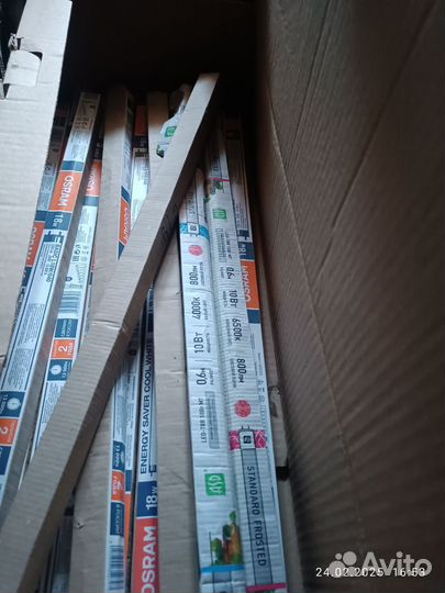 Люминесцентные лампы 18 W