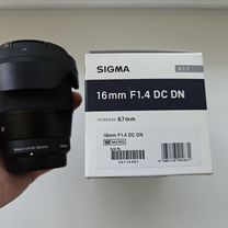 Sigma 16 1.4 mft