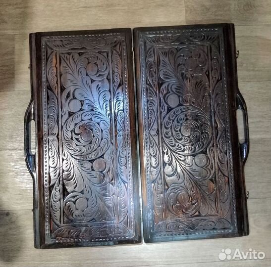 Нарды 60 резные