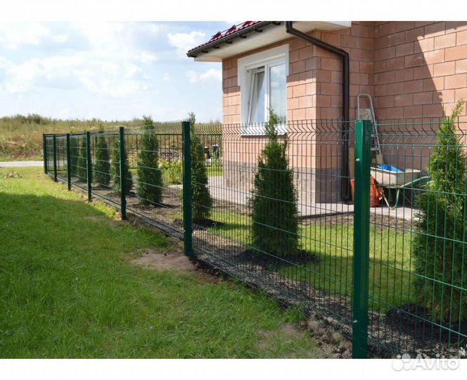 3Д забора / 3D сетки