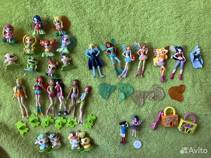 Фигурки из kinder сюрприза Винкс/ Winx