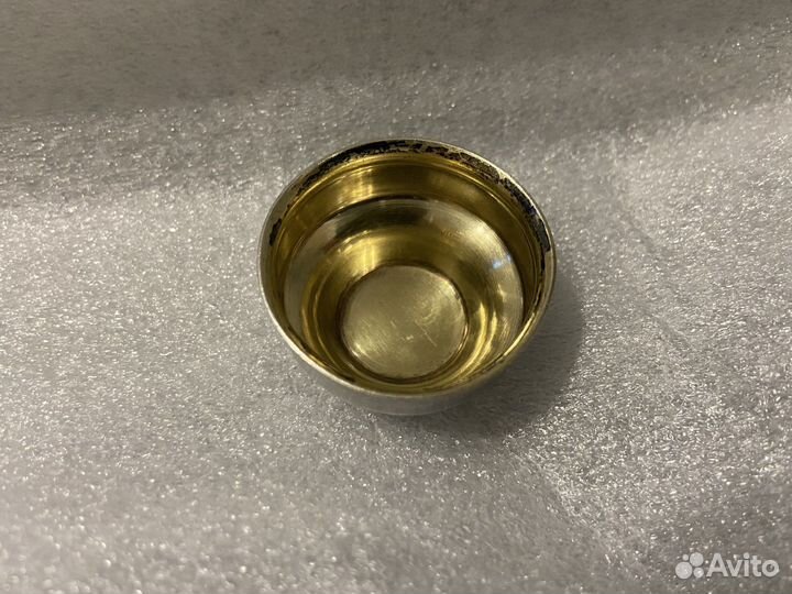 Солонка серебро 875 проба